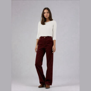 Universal Thread Burgundy Corduroy Pants Ankle Bootcut 0R